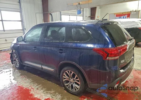 2016 Mitsubishi Outlander Se из США, поврежденный, VIN JA4AZ3A34GZ055622